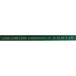 MAIN / LG EBU62007604 / 62007604 / EBU0100036 / EAX65049104(1.0) / MODELO 39LN5300-UB.BCCJLWM