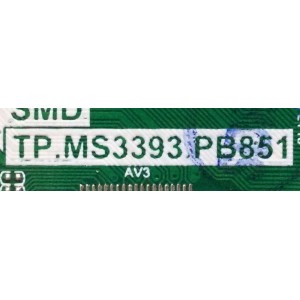 MAIN / FUENTE / (COMBO) HISENSE 173395 / TP.MS3393.PB851 / PANELJHD400GF-E32 (010) / MODELO 40H3E	