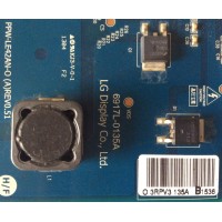 LED DRIVER / JVC 6917L-0135A / PPW-LE42AN-O / 135A / MODELO SL42B-C	