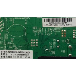 MAIN FUENTE (COMBO) / WESTINGHOUSE B13084600 / TP.MS3393.P85 / MODELO EU40F1G1	