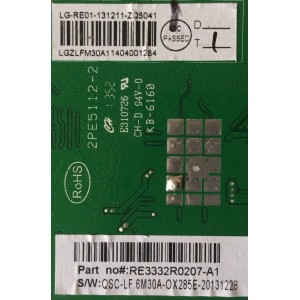 LED DRIVER / RCA RE3332R0207-A1 / 2PE5112-2 / LF.M30.A1 1305 / FM30A1140 / MODELO LED55C55R120Q	