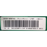 MAIN / SAMSUNG BN94-05874G / BN41-01812A / BN97-06933A / MODELO UN50ES6500FXZA CS01	