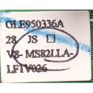 MAIN PARA TV  TCL NUMERO DE PARTE  V8-MS82LLA-LF1V026 / GLE950336A / E193079-B / 40-0MS82L-MAB2LG / MODELO DE 28''	