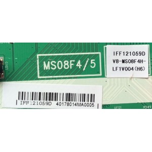 MAIN / TCL V8-MS08F4H-LF1V004 / V8-MS08F4H-LF1V004(H6) / IFF121059D / 40-MS08F6-MAA2HG	