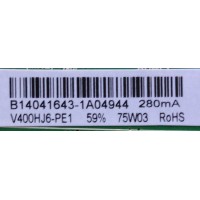 FUENTE / MAIN / (COMBO) / ELEMENT B14041643 / TP.MS3393.PB851 / F50TPMS3393PB851007 / B14041644 / N14040888 / B14041641 / MODELO ELEFW408	