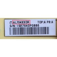 FUENTE DE PODER / VIZIO ADTVAL704XXDR / AL704XXDR / 715G4654-P01-W20-003M / MODELO E320VT LTMAKKBM	