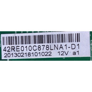 MAIN / RCA E13020054 / T.RSC8.78 / RE010C878LNA1 / 42RE010C878LNA1-D1 / MODELO LED42C45RQD	