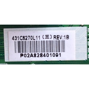 MAIN / PANASONIC 461C6270L11 / 431C6270L11 / SPD32T VTV-L32616 REV:1 / MODELO TC-L39B6	