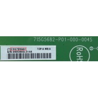 LED DRIVER / VIZIO INTVCV479XAA1 / CV479XAA1 / 715G5682-P01-000-004S / MODELO E500I-A1 LTYXNTAP	