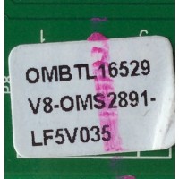 LED DRIVER PARA TV TCL / NUMERO DE PARTE V8-OMS2891-LF5V035 / OMBTL16529 / 40-42P720-MEE2XG / MODELO LE58FHDE3010TBAA