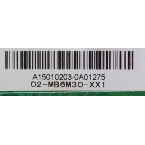 LED DRIVER TCL A15010203 / 02-MB6M30-XX1 / PL.MS6M30K.1	