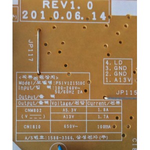 FUENTE / BACKLIGHT / SAMSUNG BN44-00369D / I32HD-ASM / BN4400369D / PS1V121510A / PARTES SUSTITUTAS BN44-00369A / BN44-00369B / BN44-00369C / PANEL T315HA01-ED / MODELOS LN32C350D1D / LN32C350D1XZP / LN32C350D1XUG / LN32C350D1VXZA / LN32C350D1XZ