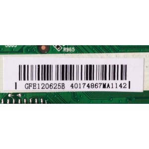 MAIN FUENTE (COMBO) PARA TV PIONEER / NUMERO DE PARTE V8-0MS08FP-LF1V027 / 40-MS08FP-MAC2HG / MS08FP / GFE120625B / MODELO PLE-32S05HD / MODELO 40''