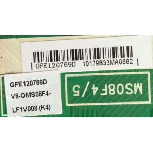 MAIN / TCL GFE120769D / V8-OMS08F4-LF1V008(K4) / 40-MS08FP-MAA2HG / MS08F4/5	