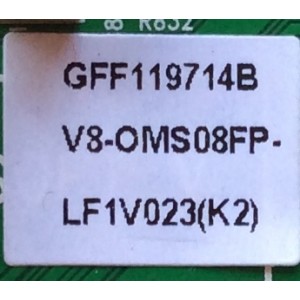 MAIN / FUENTE / COMBO / TCL GFF119714B / V8-OMS08FP-LF1V023(K2) / MS08FP / 40-MS08FP-MAC2HG	