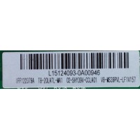 MAIN / FUENTE / (COMBO) / TCL L15124093 / IFF122379A / T8-20LATL-MA1 / 02-SHY39V-CCLA01 / V8-MS39PVL-LF1V157 / TP.MS3393T.PB710 / MS39PV / MODELO 20''	