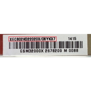 MAIN / VIZIO 756TXECB02K0220 / XECB02K0220 / D6YKX7 / 715G6381-M01-000-004I / MODELO D320-B1 LTY7PKCQ	