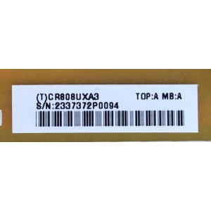 FUENTE DE PODER / SANYO PLTVCR808UXA3 / CR808UXA3 / 715G5246-P01-W22-002H / SUSTITUTA PLTVCR808XXA3 / ADTVCR808XXA9 / MODELO FVM4612 P46142-03	