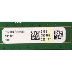MAIN PARA TV VIZIO / NUMERO DE PARTE 0170CAR03100 216 / 1P-012BJ00-4012 / Y8386216S / SUSTITUTAS Y8386242S / Y8386194S / Y8385904S / Y8385864S / PANEL JE600D3LC2N / MODELOS E601I-A3E LFTRNWCP / E601I-A3 LFTRNWAN / LFTRNWAP / BFLFTRNWAN / LFTRNWBP