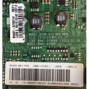 MAIN / SAMSUNG BN94-06172B / BN41-01989A / BN97-07021V / SUSTITUTA BN94-06777B / MODELO UN19F4000AFXZA SP01	