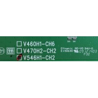 T-CON/ ELEMENT 35-D040220 / V546H1-CH2 / V470H2-CH2 / V460H1-CH6 /MODELO ELGFW551	