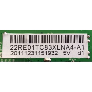 MAIN / RCA 1A2C0409 / T.RSC8.3C 11411 / 22RE01TC83XLNA4-A1 / MODELO 22LA45RQD / PANEL CLAA215FA01 	