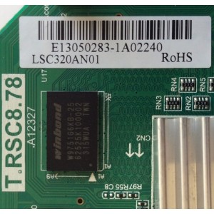 MAIN / RCA E13050283 / T.RSC8.78 / LSC320AN01 / RE010C878LNA1-B1 / MODELO LED32B30RQD	