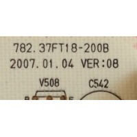 FUENTE DE PODER / INSIGNIA 667-37HA37-20 / 37HA37-20 / 782.37FT18-200B / 782.37FT18-2000 / 569FT01200 / PARTE SUSTITUTA 6HA0132010 / PANEL CLAA370WA03 / MODELO NS-LCD37