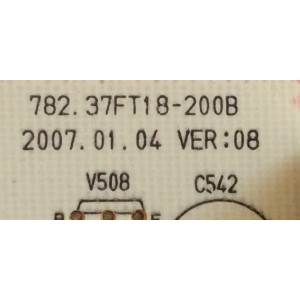 FUENTE DE PODER / INSIGNIA 667-37HA37-20 / 37HA37-20 / 782.37FT18-200B / 782.37FT18-2000 / 569FT01200 / PARTE SUSTITUTA 6HA0132010 / PANEL CLAA370WA03 / MODELO NS-LCD37