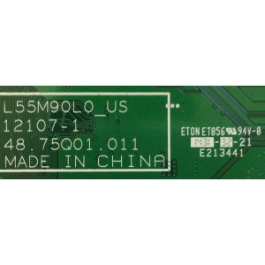 MAIN / VIZIO 791.00301.A001 / 75500301A001 / L55M90L0_US / 12107-1 / 48.75Q01.011 /MODELO E650I-B2 LWJARMAR / PANEL T650HVN05.9	