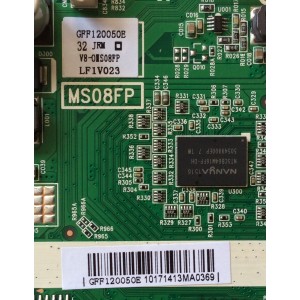 MAIN FUENTE (COMBO) PARA TV PIONNER  NUMERO DE PARTE V8-0IS08FP-LF1V023 / GFF120050E / V8-OIS08FP-LF1V023 / MS08FP / 40-MS08FP-MAC2HG / MODELO  PLE-32S05HD 	
