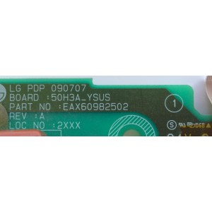 Y-SUS / LG EBR61830002 / EAX60982502 / SUSTITUTA EBR61830001 / MODELO 50PQ6000-ZA.BEKLLJP / PANEL PDP50H30022	