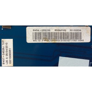 MAIN PARA TV  SAMSUNG  NUMERO DE PARTE  BN94-03313Q / BN97-04029J / BN41-01351B / MODELO PN50C7000YFXZA N002 / S50FH-YD06, S50FH-YB07	