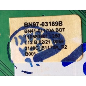 MAIN / SAMSUNG BN94-02640B / BN41-01170A / BN97-03189B / SUSTITUTAS BN94-02640C / BN94-02640D / BN94-02640E / BN94-02640F / BN94-02640K / BN94-02640L / BN94-02640M / PANEL LTF460HF08-A04 / MODELOS UN46B7100WFXZA / UN46B7000WFXZA SQ01 / CHECAR DESCRIPCION