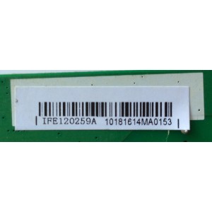 MAIN FUENTE PARA TV TCL NUMERO DE PARTE IFE120259A  / 40-MS306D-MAC2LG / V8-M306GRS-LF1V003(K1) / MS306DPS / MODELO 32D2720S