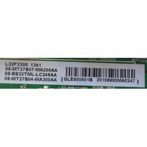 MAIN / TCL GLE950651B / V8-OMT2705-LF1V048 / MT27 / V8-0MT2705-LF1V048 / 40-MT2700-MAB2LG / 08-MT27S07-MA200AA / 08-SS32TML-LC246AA / 08-MT27S04-MA300AA / MODELO L32F3300	