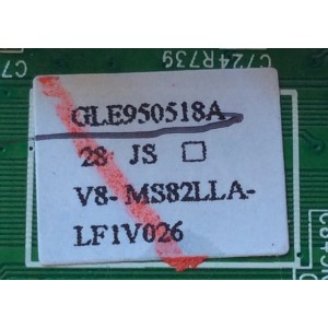 MAIN / TCL V8-MS82LLA-LF1V026 / GLE950518A / MS82L / 40-OMS82L-MAB2LG	/ MODELO DE 28''