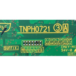 MAIN / PANASONIC TNPH0721ANS / TNPH0721AN / MODELO TH-C42FD18 / PANEL MC106F16T11	