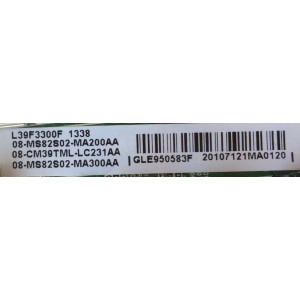 MAIN / TCL GLE950583F / V8-OMS8202-LF1V030 / V8-0MS8202-LF1V030 / 40-MS82SO-MAD2XG	