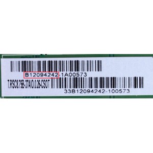 MAIN / WESTINGHOUSE B12094242 / T.RSC8.75B 12242 / MODELO UW37SC1W TW-71401-U037A	