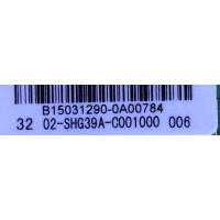 MAIN / FUENTE / (COMBO) / TCL B15031290 / 02-SHG39A-C001000 / TP.MS3393T.PB79 / 3MS3393X-2	