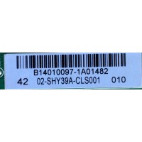 MAIN / FUENTE / (C0MB0) / TCL SANYO B14010097 / 02-SHY39A-CLS001 / TP.MS3393T.PB79 / 3MS3393X-2 / MODELO 	DP42D24  DP42D24S	