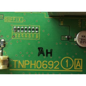 MAIN / PANASONIC TNPH0692AHS / TNPH0692AH / MODELO TH-42PX75X / PANEL MC106H30F10	