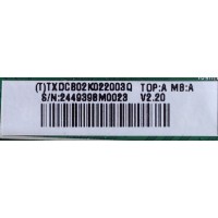 MAIN / VIZIO TXDCB02K0220 / TXDCB02K022003Q / 715G5817-M02-000-004K / MODELO E241-A1	