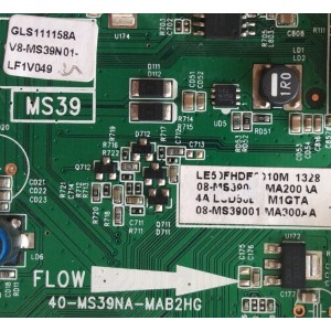 MAIN / TCL GLS111158A / V8-MS39N01-LF1V049 / 08-MS390001-MA300AA / 40-MS39NA-MAB2HG / MODELO LE50FHDF	