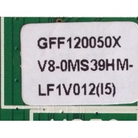 MAIN PARA TV TCL NUMERO DE PARTE GFF120050X / V8-OMS39HM-LF1V012 / V8-0MS39HM-LF1V012(I5) / 40-OMS39N-MAC2HG / MODELO 40``