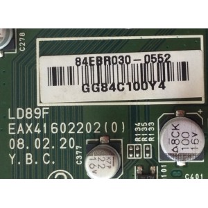 DRIVE PARA T-CON / LG EBR50556301 / EAX41602202(0) / MODELO 47LG60-UA /  PANEL LC470WUF