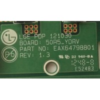 BUFFER / LG EBR75771401/ EAX64798801 / MODELO 50PN6500-UA.BUSLLHR /PANEL PDP50R50000	