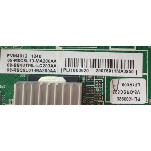 MAIN / SANYO PLI1000920 / V8-ORSC822-LF1R009 / 40-RSC803-MAD2HG / V8-0RSC822-LF1R009 / 08-RSC8L13-MA200AA / 08-SS40TML-LC203AA / 08-RSC8L01-MA300AA / MODELO FVM1012 Z7FA P40142-01 / PANEL LVF400NE2L SJUW00	