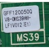 MAIN / TCL V8-OMS39HM-LF1V012(E1) / GFF120050Q / V8-0MS39HM-LF1V012(E1) / 40-OMS39N-MAC2HG	